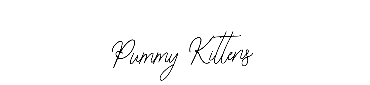 How to Draw Pummy Kittens signature style? Bearetta-2O07w is a latest design signature styles for name Pummy Kittens. Pummy Kittens signature style 12 images and pictures png