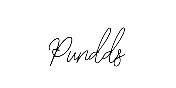 It looks lik you need a new signature style for name Pundds. Design unique handwritten (Bearetta-2O07w) signature with our free signature maker in just a few clicks. Pundds signature style 12 images and pictures png