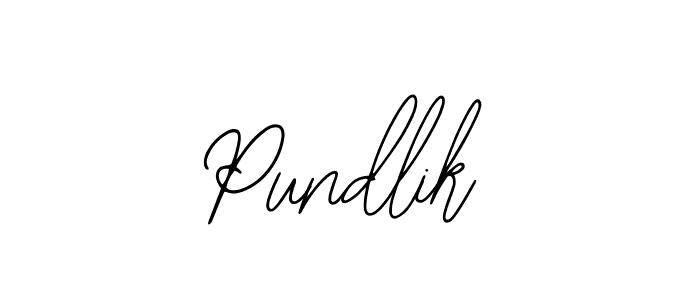 How to Draw Pundlik signature style? Bearetta-2O07w is a latest design signature styles for name Pundlik. Pundlik signature style 12 images and pictures png