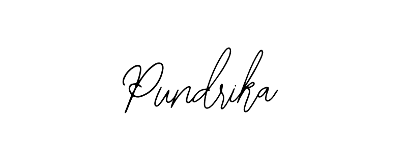 Make a beautiful signature design for name Pundrika. With this signature (Bearetta-2O07w) style, you can create a handwritten signature for free. Pundrika signature style 12 images and pictures png