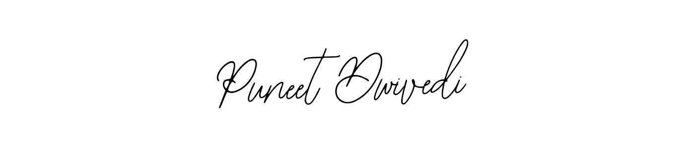 You should practise on your own different ways (Bearetta-2O07w) to write your name (Puneet Dwivedi) in signature. don't let someone else do it for you. Puneet Dwivedi signature style 12 images and pictures png