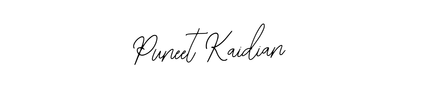 It looks lik you need a new signature style for name Puneet Kaidian. Design unique handwritten (Bearetta-2O07w) signature with our free signature maker in just a few clicks. Puneet Kaidian signature style 12 images and pictures png