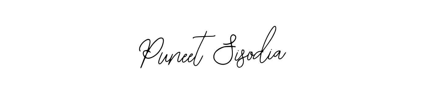 How to make Puneet Sisodia signature? Bearetta-2O07w is a professional autograph style. Create handwritten signature for Puneet Sisodia name. Puneet Sisodia signature style 12 images and pictures png