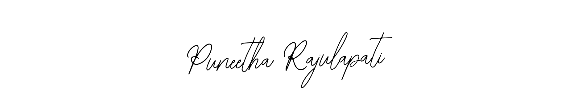 How to Draw Puneetha Rajulapati signature style? Bearetta-2O07w is a latest design signature styles for name Puneetha Rajulapati. Puneetha Rajulapati signature style 12 images and pictures png