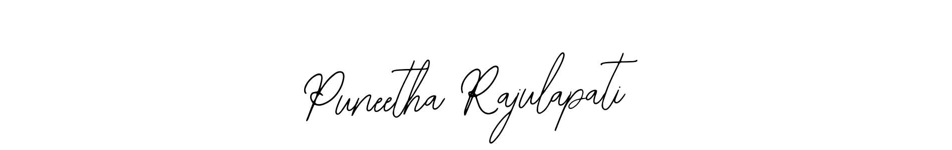 Make a beautiful signature design for name Puneetha Rajulapati. With this signature (Bearetta-2O07w) style, you can create a handwritten signature for free. Puneetha Rajulapati signature style 12 images and pictures png