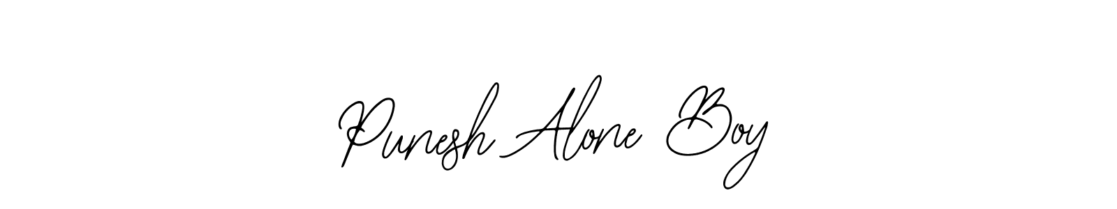 It looks lik you need a new signature style for name Punesh Alone Boy. Design unique handwritten (Bearetta-2O07w) signature with our free signature maker in just a few clicks. Punesh Alone Boy signature style 12 images and pictures png