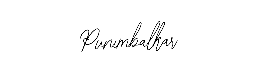 Use a signature maker to create a handwritten signature online. With this signature software, you can design (Bearetta-2O07w) your own signature for name Punimbalkar. Punimbalkar signature style 12 images and pictures png