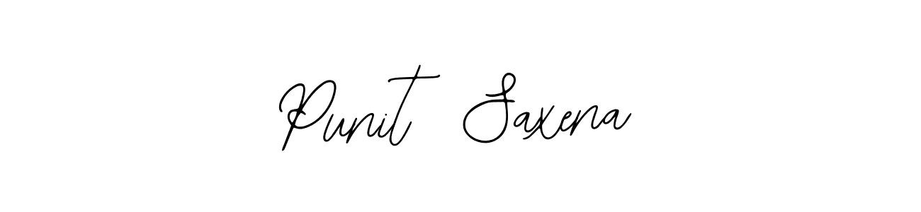 The best way (Bearetta-2O07w) to make a short signature is to pick only two or three words in your name. The name Punit  Saxena include a total of six letters. For converting this name. Punit  Saxena signature style 12 images and pictures png