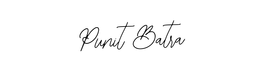 You should practise on your own different ways (Bearetta-2O07w) to write your name (Punit Batra) in signature. don't let someone else do it for you. Punit Batra signature style 12 images and pictures png