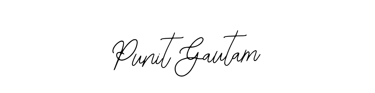 Also You can easily find your signature by using the search form. We will create Punit Gautam name handwritten signature images for you free of cost using Bearetta-2O07w sign style. Punit Gautam signature style 12 images and pictures png