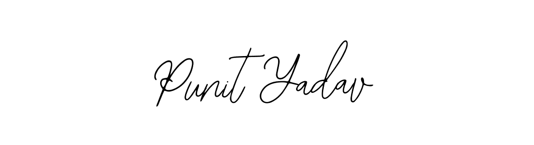 Similarly Bearetta-2O07w is the best handwritten signature design. Signature creator online .You can use it as an online autograph creator for name Punit Yadav. Punit Yadav signature style 12 images and pictures png