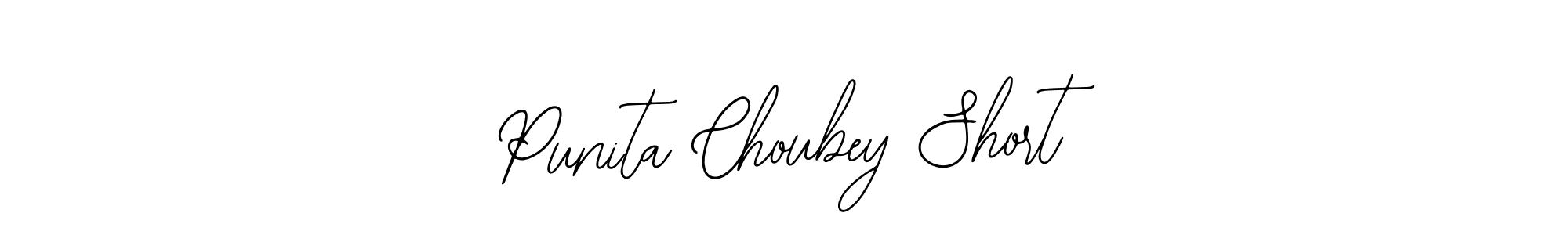 Punita Choubey Short stylish signature style. Best Handwritten Sign (Bearetta-2O07w) for my name. Handwritten Signature Collection Ideas for my name Punita Choubey Short. Punita Choubey Short signature style 12 images and pictures png
