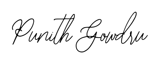 Enhance your business communications with Punith Gowdru signature in Bearetta-2O07w lettering. Clean, modern, and universally compatible. Punith Gowdru signature style 12 images and pictures png