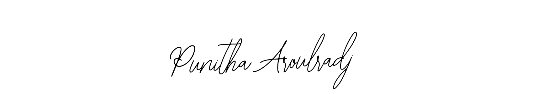 Create a beautiful signature design for name Punitha Aroulradj. With this signature (Bearetta-2O07w) fonts, you can make a handwritten signature for free. Punitha Aroulradj signature style 12 images and pictures png