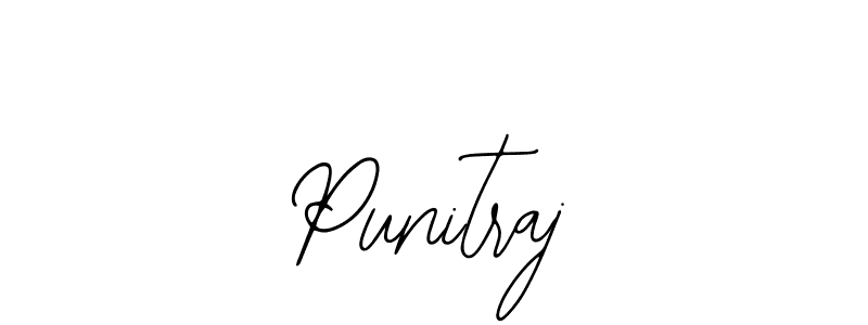 You should practise on your own different ways (Bearetta-2O07w) to write your name (Punitraj) in signature. don't let someone else do it for you. Punitraj signature style 12 images and pictures png