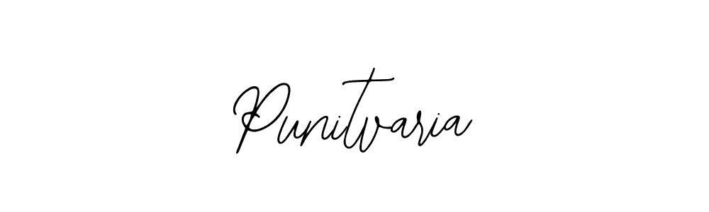 Also we have Punitvaria name is the best signature style. Create professional handwritten signature collection using Bearetta-2O07w autograph style. Punitvaria signature style 12 images and pictures png