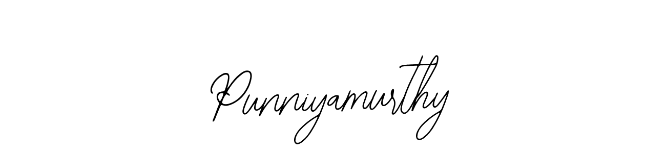 Design your own signature with our free online signature maker. With this signature software, you can create a handwritten (Bearetta-2O07w) signature for name Punniyamurthy. Punniyamurthy signature style 12 images and pictures png