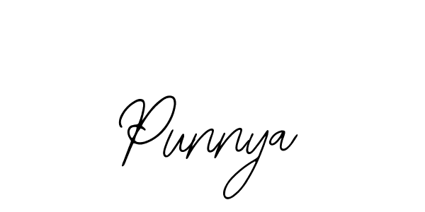 Make a beautiful signature design for name Punnya. With this signature (Bearetta-2O07w) style, you can create a handwritten signature for free. Punnya signature style 12 images and pictures png