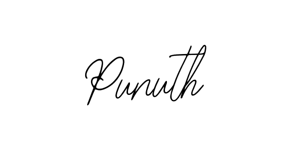 Once you've used our free online signature maker to create your best signature Bearetta-2O07w style, it's time to enjoy all of the benefits that Punuth name signing documents. Punuth signature style 12 images and pictures png