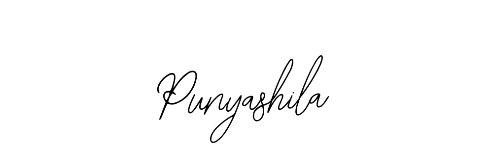 Also You can easily find your signature by using the search form. We will create Punyashila name handwritten signature images for you free of cost using Bearetta-2O07w sign style. Punyashila signature style 12 images and pictures png