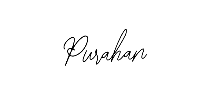 Also we have Purahan name is the best signature style. Create professional handwritten signature collection using Bearetta-2O07w autograph style. Purahan signature style 12 images and pictures png