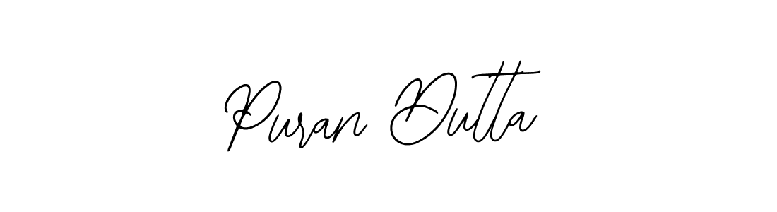 Create a beautiful signature design for name Puran Dutta. With this signature (Bearetta-2O07w) fonts, you can make a handwritten signature for free. Puran Dutta signature style 12 images and pictures png