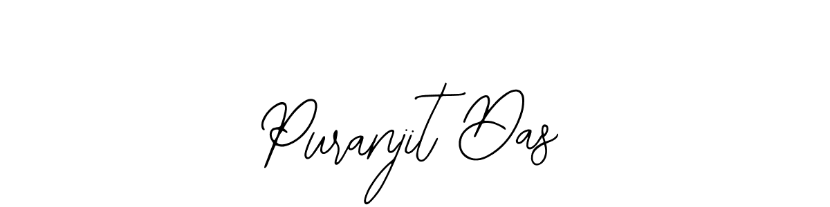 Also You can easily find your signature by using the search form. We will create Puranjit Das name handwritten signature images for you free of cost using Bearetta-2O07w sign style. Puranjit Das signature style 12 images and pictures png