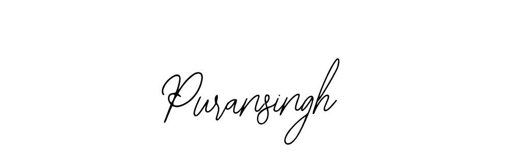 Best and Professional Signature Style for Puransingh. Bearetta-2O07w Best Signature Style Collection. Puransingh signature style 12 images and pictures png