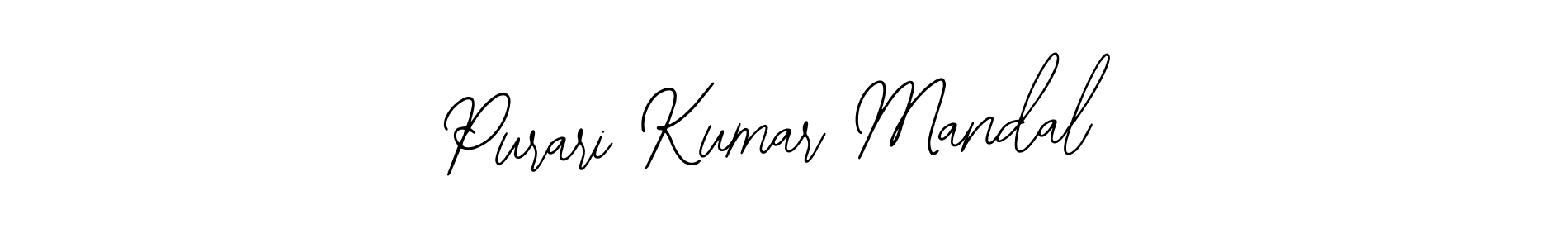 Also we have Purari Kumar Mandal name is the best signature style. Create professional handwritten signature collection using Bearetta-2O07w autograph style. Purari Kumar Mandal signature style 12 images and pictures png