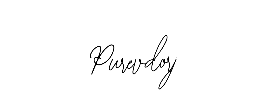 How to make Purevdorj signature? Bearetta-2O07w is a professional autograph style. Create handwritten signature for Purevdorj name. Purevdorj signature style 12 images and pictures png