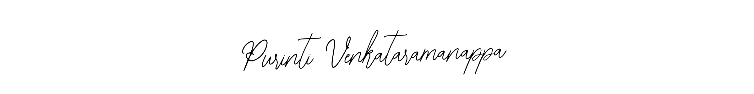 Bearetta-2O07w is a professional signature style that is perfect for those who want to add a touch of class to their signature. It is also a great choice for those who want to make their signature more unique. Get Purinti Venkataramanappa name to fancy signature for free. Purinti Venkataramanappa signature style 12 images and pictures png