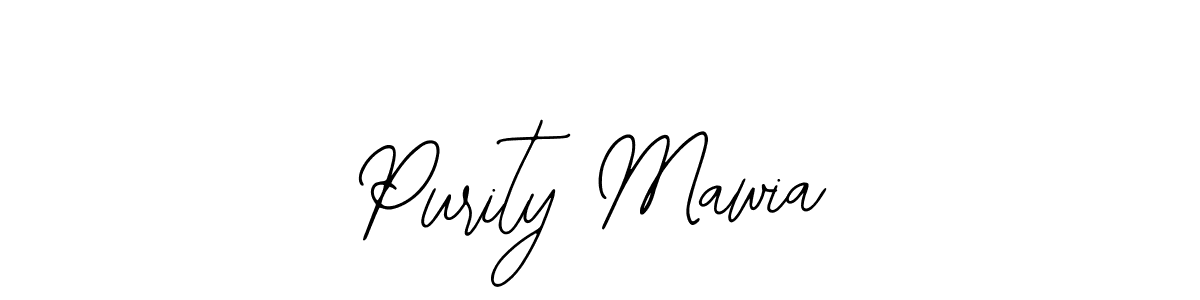Use a signature maker to create a handwritten signature online. With this signature software, you can design (Bearetta-2O07w) your own signature for name Purity Mawia. Purity Mawia signature style 12 images and pictures png
