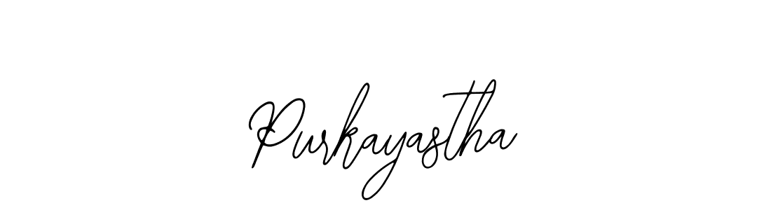 Design your own signature with our free online signature maker. With this signature software, you can create a handwritten (Bearetta-2O07w) signature for name Purkayastha. Purkayastha signature style 12 images and pictures png