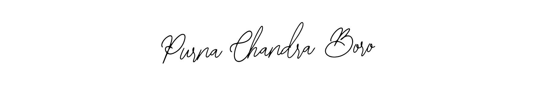 Use a signature maker to create a handwritten signature online. With this signature software, you can design (Bearetta-2O07w) your own signature for name Purna Chandra Boro. Purna Chandra Boro signature style 12 images and pictures png