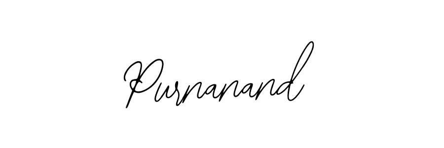 Also we have Purnanand name is the best signature style. Create professional handwritten signature collection using Bearetta-2O07w autograph style. Purnanand signature style 12 images and pictures png