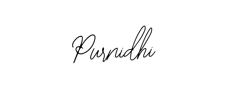 Design your own signature with our free online signature maker. With this signature software, you can create a handwritten (Bearetta-2O07w) signature for name Purnidhi. Purnidhi signature style 12 images and pictures png