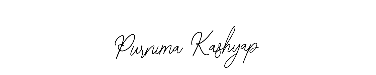 It looks lik you need a new signature style for name Purnima Kashyap. Design unique handwritten (Bearetta-2O07w) signature with our free signature maker in just a few clicks. Purnima Kashyap signature style 12 images and pictures png