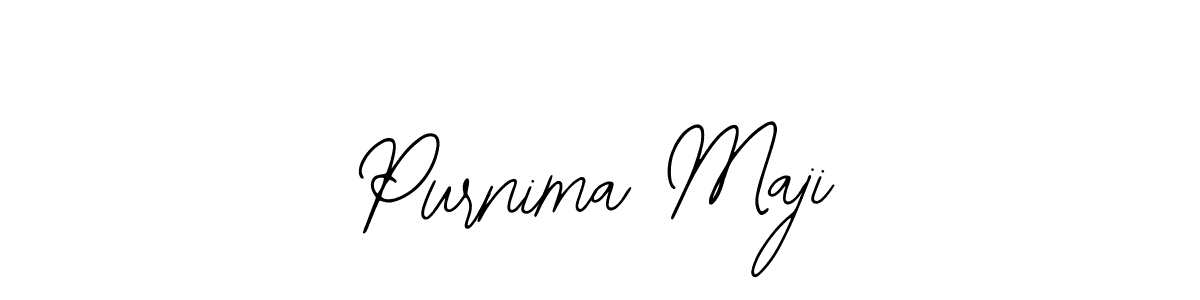 if you are searching for the best signature style for your name Purnima Maji. so please give up your signature search. here we have designed multiple signature styles  using Bearetta-2O07w. Purnima Maji signature style 12 images and pictures png