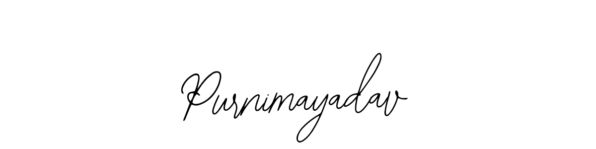 How to make Purnimayadav signature? Bearetta-2O07w is a professional autograph style. Create handwritten signature for Purnimayadav name. Purnimayadav signature style 12 images and pictures png