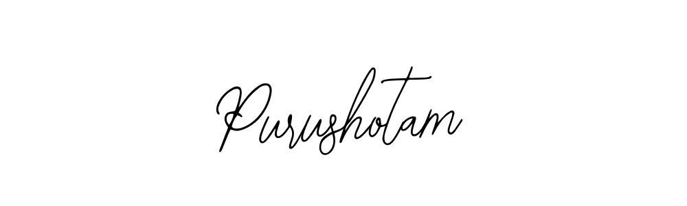 Design your own signature with our free online signature maker. With this signature software, you can create a handwritten (Bearetta-2O07w) signature for name Purushotam. Purushotam signature style 12 images and pictures png