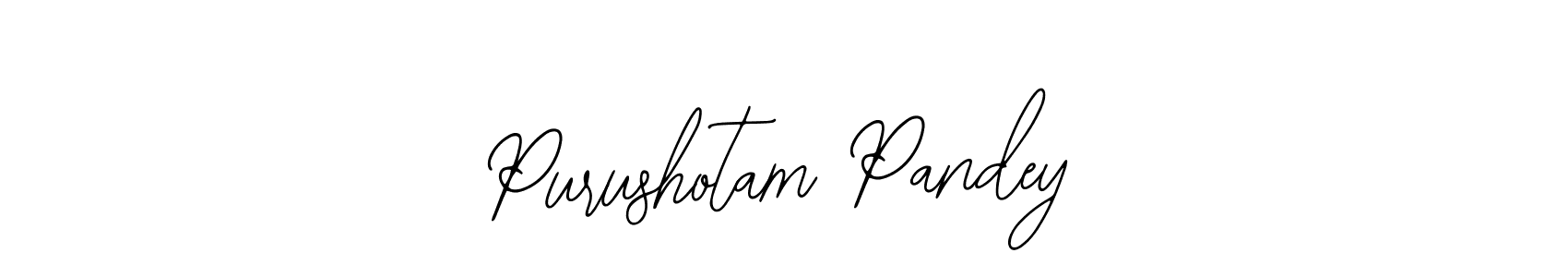 Create a beautiful signature design for name Purushotam Pandey. With this signature (Bearetta-2O07w) fonts, you can make a handwritten signature for free. Purushotam Pandey signature style 12 images and pictures png