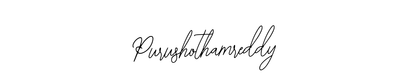 Use a signature maker to create a handwritten signature online. With this signature software, you can design (Bearetta-2O07w) your own signature for name Purushothamreddy. Purushothamreddy signature style 12 images and pictures png