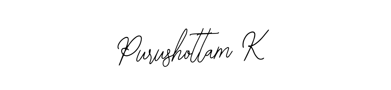 How to Draw Purushottam K signature style? Bearetta-2O07w is a latest design signature styles for name Purushottam K. Purushottam K signature style 12 images and pictures png
