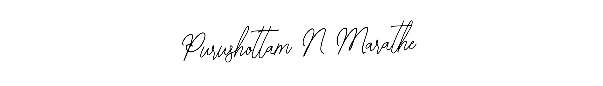 Purushottam N Marathe stylish signature style. Best Handwritten Sign (Bearetta-2O07w) for my name. Handwritten Signature Collection Ideas for my name Purushottam N Marathe. Purushottam N Marathe signature style 12 images and pictures png