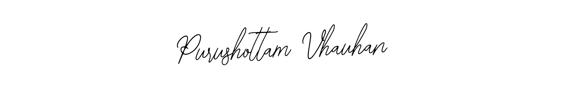 if you are searching for the best signature style for your name Purushottam Vhauhan. so please give up your signature search. here we have designed multiple signature styles  using Bearetta-2O07w. Purushottam Vhauhan signature style 12 images and pictures png
