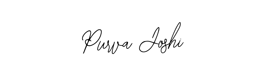 Design your own signature with our free online signature maker. With this signature software, you can create a handwritten (Bearetta-2O07w) signature for name Purva Joshi. Purva Joshi signature style 12 images and pictures png