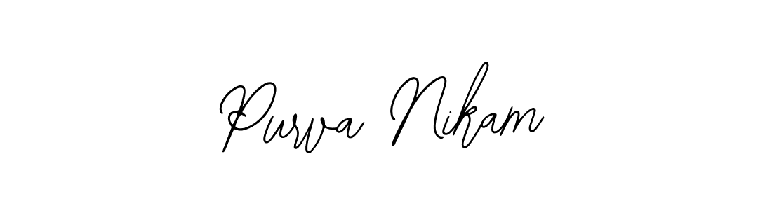 It looks lik you need a new signature style for name Purva Nikam. Design unique handwritten (Bearetta-2O07w) signature with our free signature maker in just a few clicks. Purva Nikam signature style 12 images and pictures png