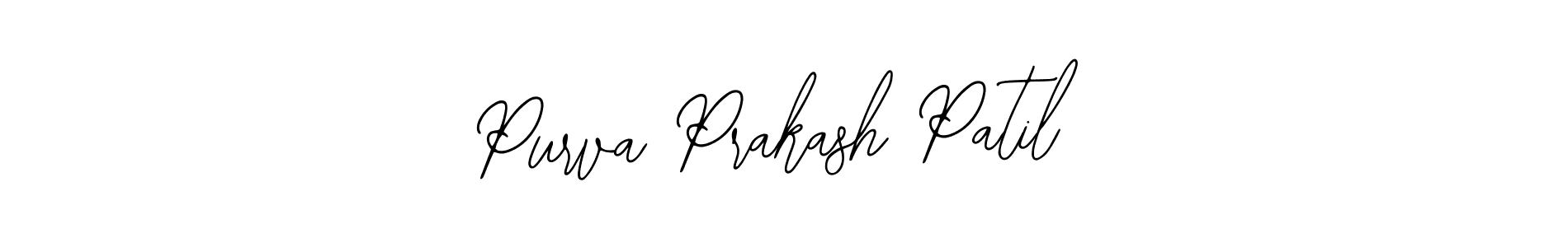 Create a beautiful signature design for name Purva Prakash Patil. With this signature (Bearetta-2O07w) fonts, you can make a handwritten signature for free. Purva Prakash Patil signature style 12 images and pictures png