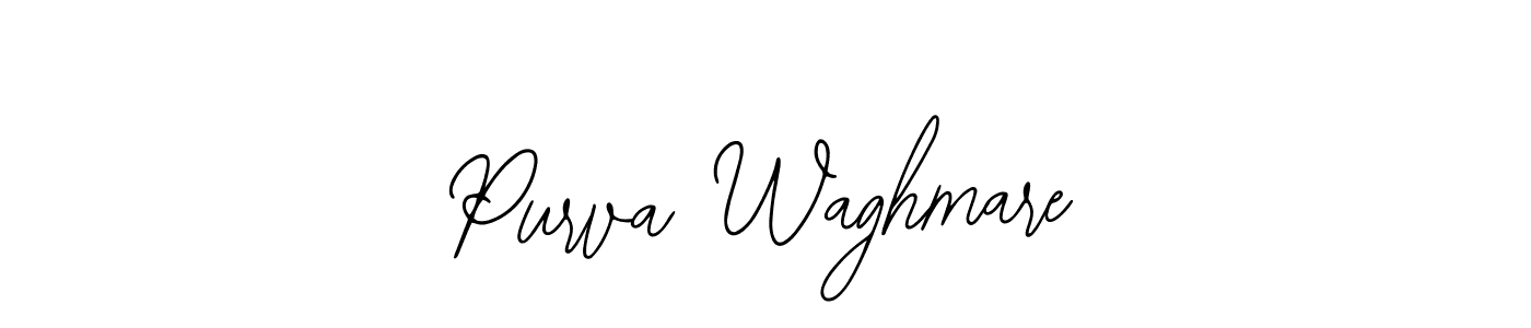 Make a beautiful signature design for name Purva Waghmare. Use this online signature maker to create a handwritten signature for free. Purva Waghmare signature style 12 images and pictures png