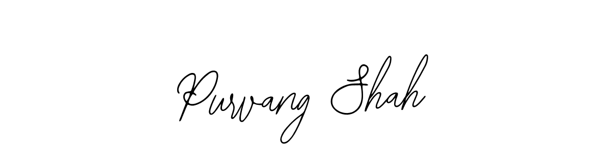 Also You can easily find your signature by using the search form. We will create Purvang Shah name handwritten signature images for you free of cost using Bearetta-2O07w sign style. Purvang Shah signature style 12 images and pictures png